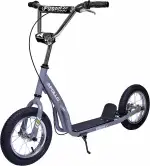 Apollo Retro Scooter Paradise | Roller mit Luftreifen 12,5 Zoll | Stylisher Tretroller für Kinder und Jugendliche | Cityroller Kinder mit breiter Trittfläche | Kinderroller mit großen Rädern