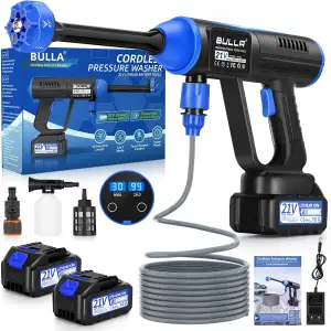 Akku Hochdruckreiniger, Hydro Blast, Akku Druckreiniger mit 6-In-1, Mobiler Hoch