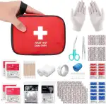 HONYAO® Erste Hilfe Set, Mini Reiseapotheke 90 Teilig, Notfalltasche Notfallset Klein für Outdoor...