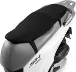 Auto Accessori Lupex Gel-Sitzkissen für Motorräder und Sooter in 3D, Sattelbezug, verstellbar, rutschfest, atmungsaktiv und flexibel, Sitzbezug, Maße 62 x 29 x 3 cm