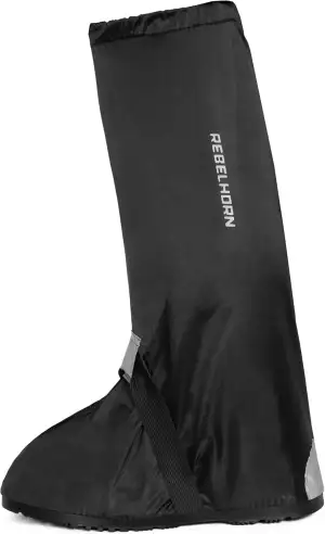 REBELHORN Thunder Wasserdicht Regenschutz für Motorradstiefel | Rutschfeste Sohl
