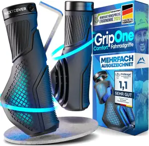 NEXTCOVER® Fahrradgriffe ergonomisch mit [Comfort-Grip-Technologie] I Universal 