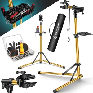 KESSER® Fahrradmontageständer Profi Alu Reparaturständer für Fahrräder Mountainb