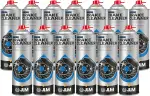 JLM Bremsenreiniger Spray - Effektive Reinigung von Schmutz, Öl und Bremsstaub von Bremsscheiben, Bremsbelägen & Kupplungsteilen - 12 x 500ml Sprühdose