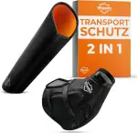 NEU E-Bike Transportschutz Set 2-teilig für Motor & Akku I wasserabweisende Schutzhüllen für Fahrradträger I E Bike Schutzhülle zB. für Bosch, Shimano, Yamaha Ebike I Wheeloo