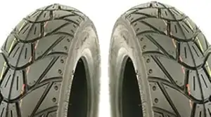 2x Allwetter Ganzjahres Reifen K415 3.50-10 56L M&S TL (Schlauchlos) passend für