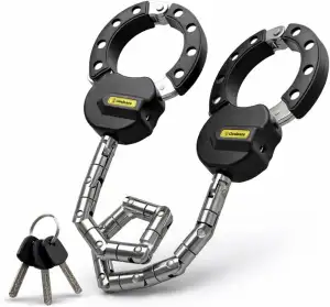 Handschellenschloss E-Scooter mit FLEX-TECHNOLOGIE für Roller, E-Bike & MTB-Bike