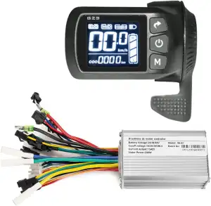 Kunray 24-48V 350W Brushless Motor Controller Mit LCD Anzeige Dualmodus Ebike Co