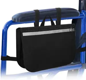 supregear Rollstuhl Seitentasche - Für Senioren und Erwachsene Multifunktionale