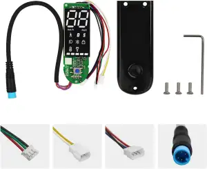 Elektroroller Scooter Armaturenbrett, PCB Wasserdichtes Scooter Armaturenbrett m