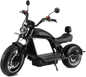 Elektroroller “HL 6.0”, 3000 Watt, 70 km Reichweite, Lithium-Akku, Straßenzulass