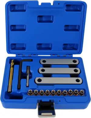 X-UP 16tlg Bremszangen Reparatursatz – Bremsattel-Gewindereparatur-Satz, gewinde