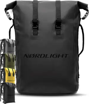 Nordlight Wasserdichter Rucksack Dry Bag 35l - Roll Top Rucksack mit gepolsterte