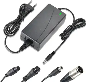42V 2A Ladegerät für E Scooter, Hoverboard Ladekabel, Elektroroller Ladegerät fü