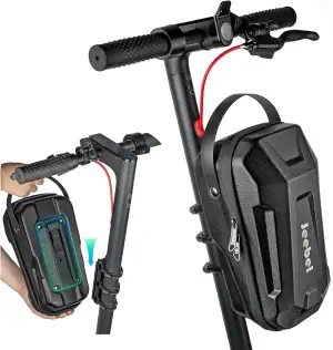 Jeebel 3/4/5L E Scooter Tasche, Große Kapazität wasserdichte Lenkertasche mit Sc