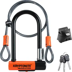 Kryptonite Evolution Mini-7 Bügelschloss - Sicherheitsgrad 7/10, robustes Anti-D