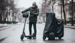 E-Scooter winterfest: Sicher & warm fahren