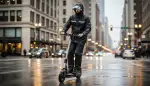 Optimaler Regenschutz für E-Scooter-Fahrer