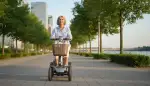 Sicher unterwegs: Dreirad E-Scooter