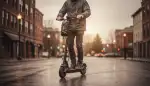 Trocken unterwegs: Wasserdichte E-Scooter Taschen