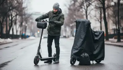 E-Scooter winterfest: Sicher & warm fahren