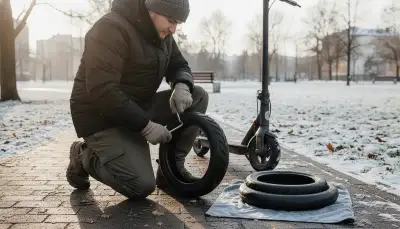 Sicher durch den Winter: E-Scooter Winterreifen