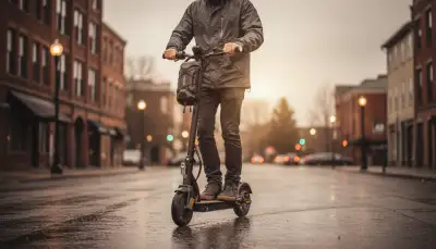 Trocken unterwegs: Wasserdichte E-Scooter Taschen