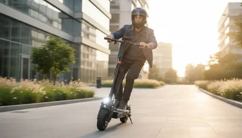 Dual-Motor E-Scooter: Kraftvoll und sicher unterwegs