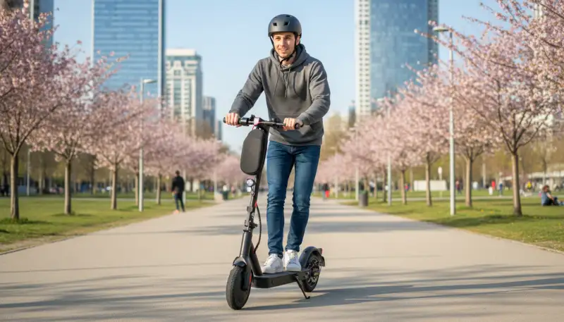 E-Roller fahren lernen: Dein erster Trip