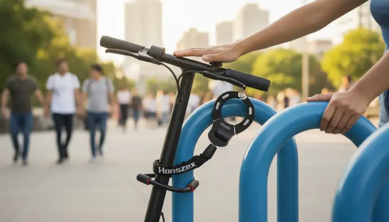E-Scooter Diebstahlschutz: Sicher parken