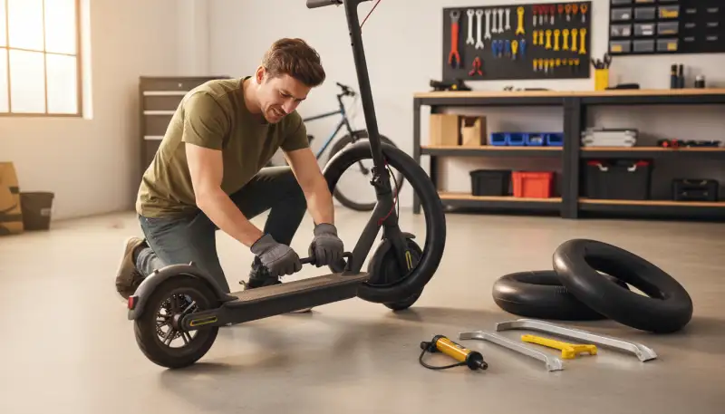 E-Scooter Reifen wechseln leicht gemacht
