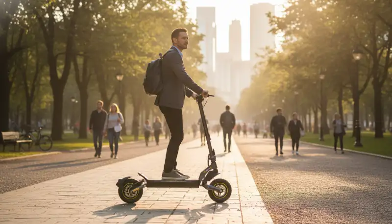 Effizient und sicher pendeln mit E-Scooter