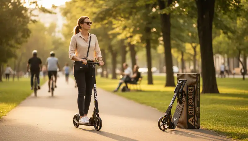 Klappscooter im Test: Urbaner Alleskönner