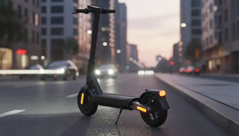 Mehr Sicherheit durch Reflektoren am E-Scooter