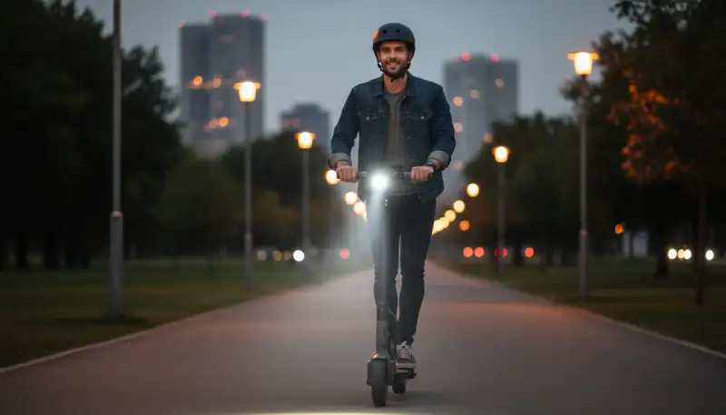 Sicher unterwegs: Die richtige E-Scooter Zusatzbeleuchtung